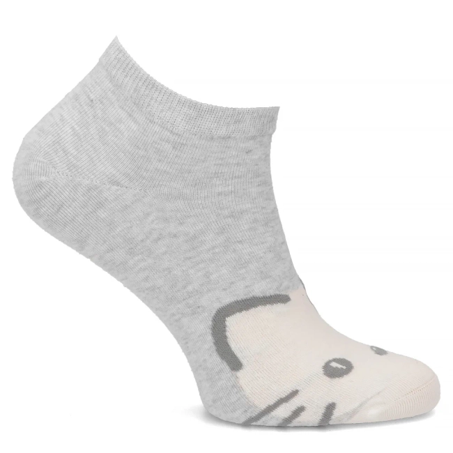Women's Socks WJUB93336 light grey