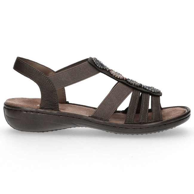Sandals Rieker 608G9-45 Grey