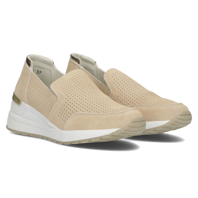 Leather shoes Filippo DP3537/22 BE beige