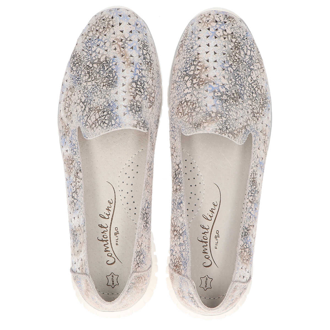 Filippo DP663/20 SI Silver shoes