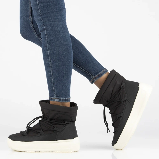 Śniegowce z membraną Filippo DBT6652/24 BK czarne