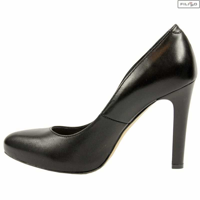 Pumps BRAVO MODA 1274 black leather 8022333
