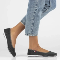 Leather shoes Filippo DP143/23 GR grey