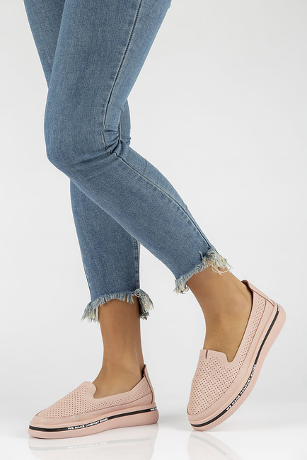 Leather shoes Filippo DP3623/22 PI pink