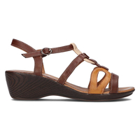 Sandały Vinceza R15-D-SD-550-BR brązowe