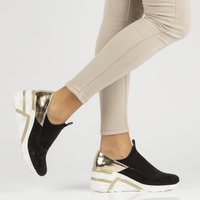 Leather Sneakers Filippo DP3652/22 BK black