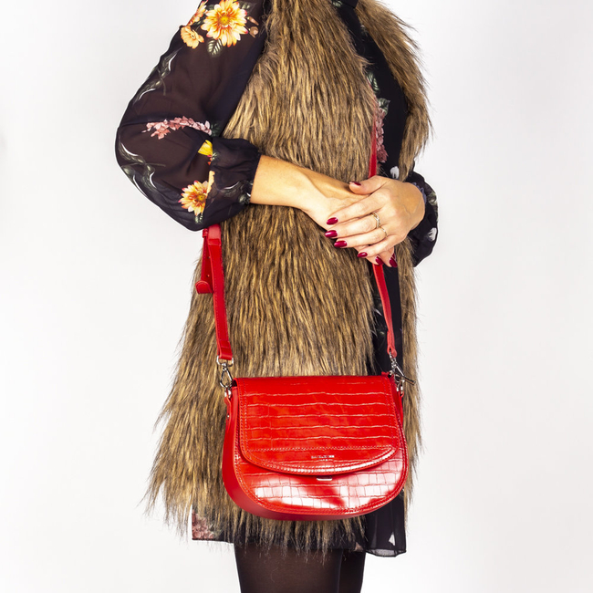 Torebka David Jones 6148-1 Czerwona