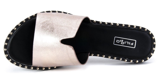 Slippers Filippo DK690/19 GO Gold