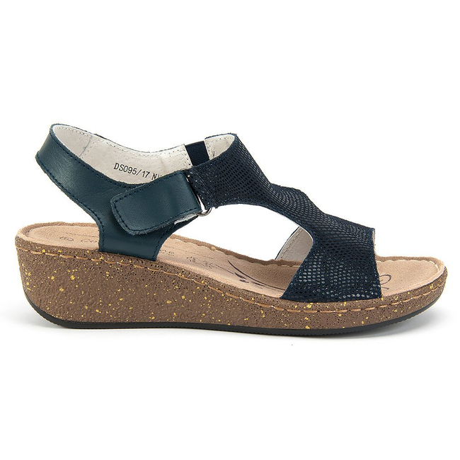 Sandały FILIPPO DS095/17 NV navy