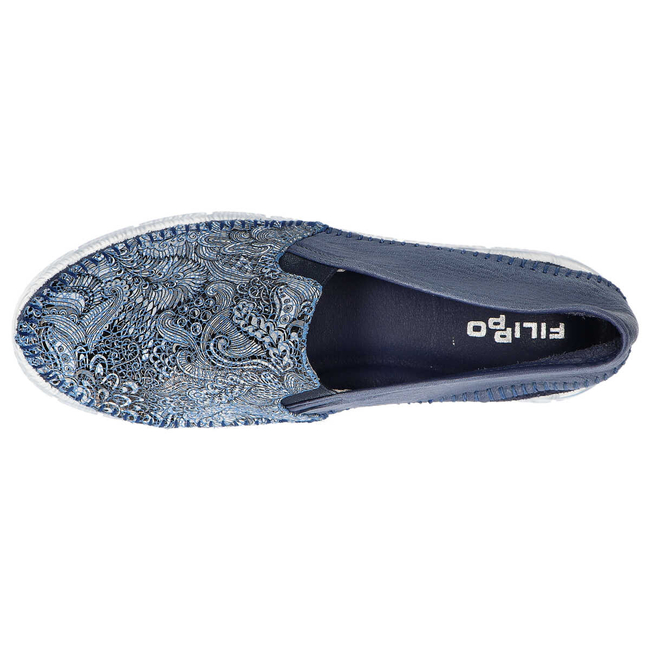 Shoes Filippo 03512-25/00-0 GR+PATTERNS