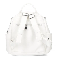 White backpack white glam