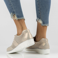 Leather shoes Filippo DP028/22 GO gold