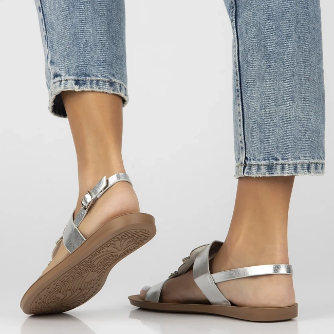 Sandals Filippo DS6882/25 SI silver