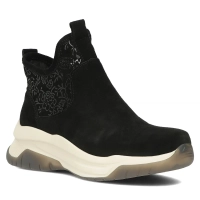 Leather ankle boots Filippo DBT6446/24 BK black