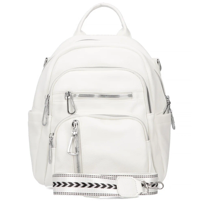 White backpack iron spirit