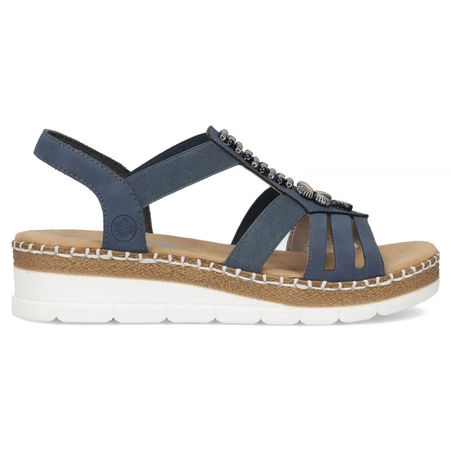Sandals Rieker V1206-14 blue