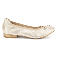 Baleriny Caprice 9-22166-28 409 Beige Glitter