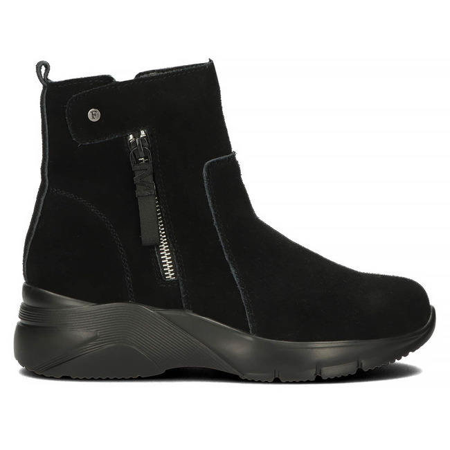 Leather ankle boots Filippo DBT3937/22 BK black