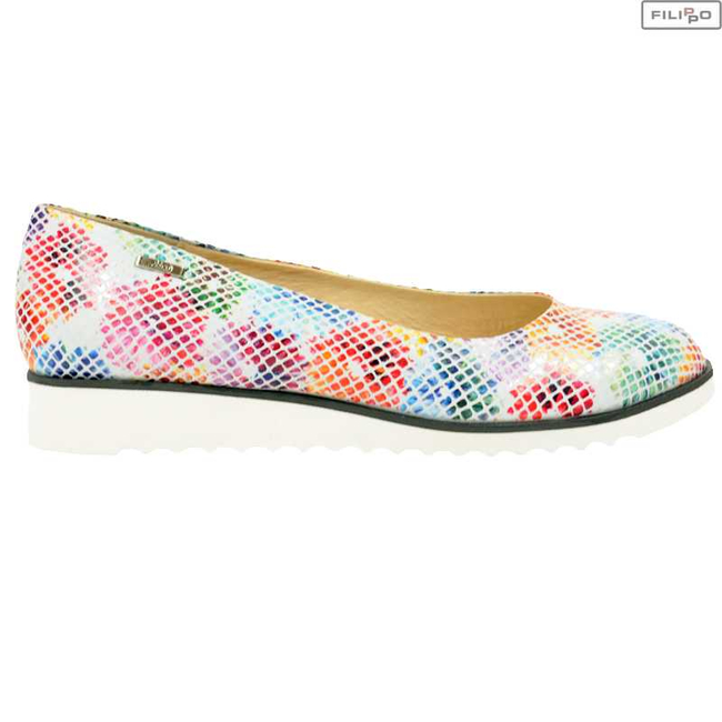 Baleriny LIBERO 5050 k.126 kwiaty 8022742