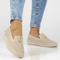 Leather shoes Filippo DP6838/25 BE beige