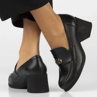 Leather shoes Filippo 20171 black