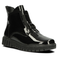 Leather ankle boots Filippo DBT3952/22 BK black