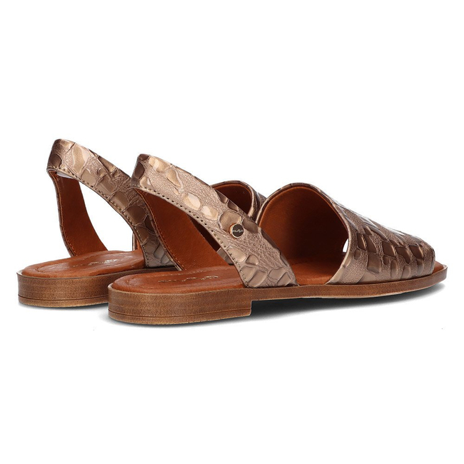 Leather sandals Filippo 40215 taupe