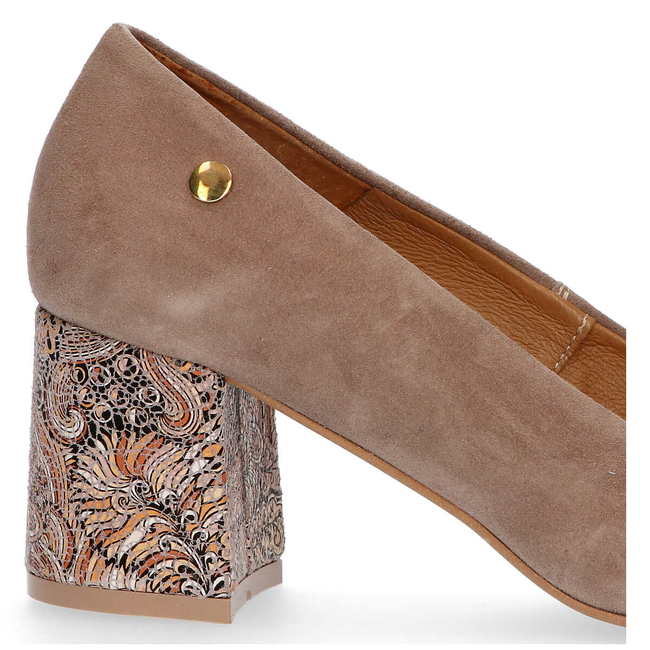 Półbuty Filippo 3356A-10_00-1 Beż Ciemny