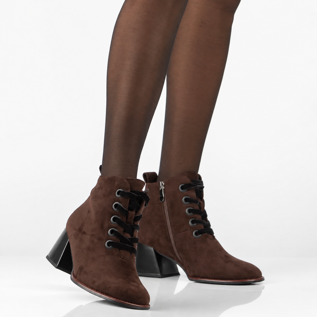 Filippo heeled ankle boots DBT8172/26 D BR brown