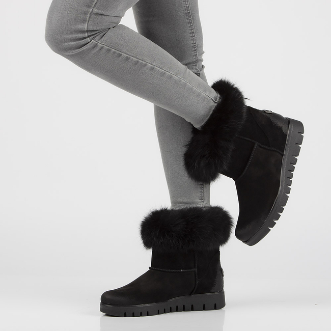 Leather ankle boots Filippo 60347 black