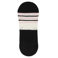 Women's Socks HX-B054 black stripes