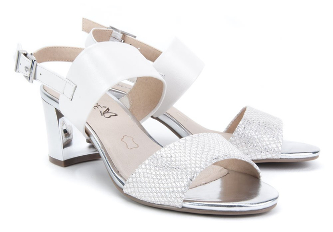 Sandały Caprice 9-28302-20 114 Offwhite Multi
