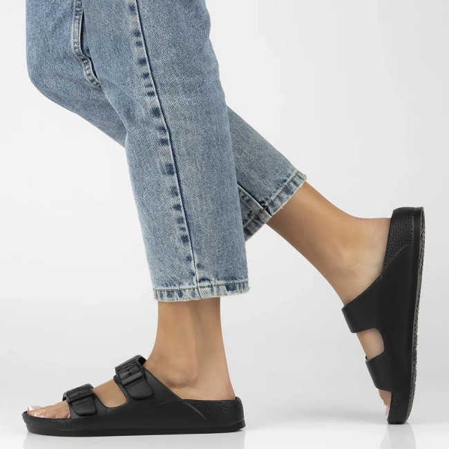 Slippers News 24SD97-7738 black