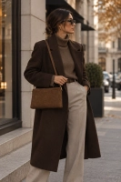 Brown handbag Darsona
