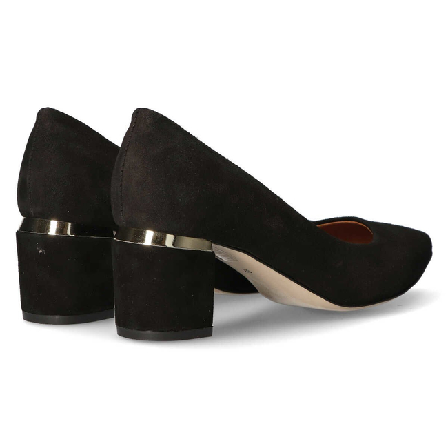 Pumps Filippo Premium 2047 Black Suede