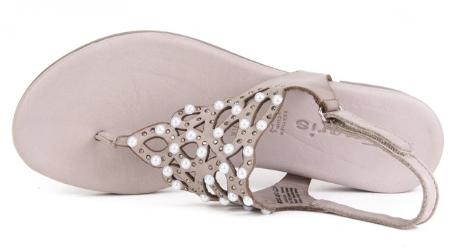 Japonki Tamaris 1-28147-22 205 Stone