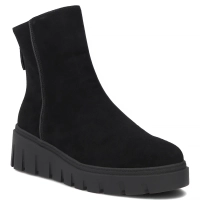 Skórzane botki Filippo DBT8313/26 BK czarne
