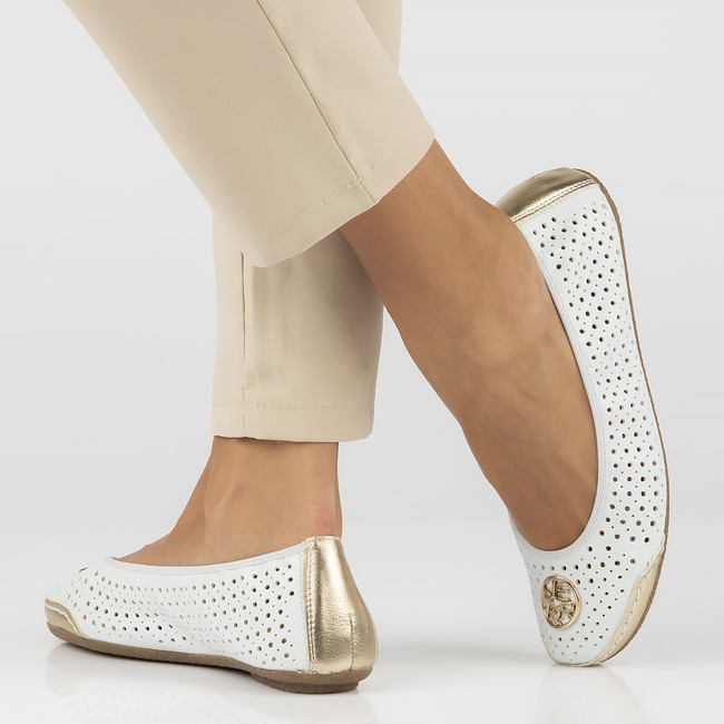 Shoes Rieker 41459-80 white