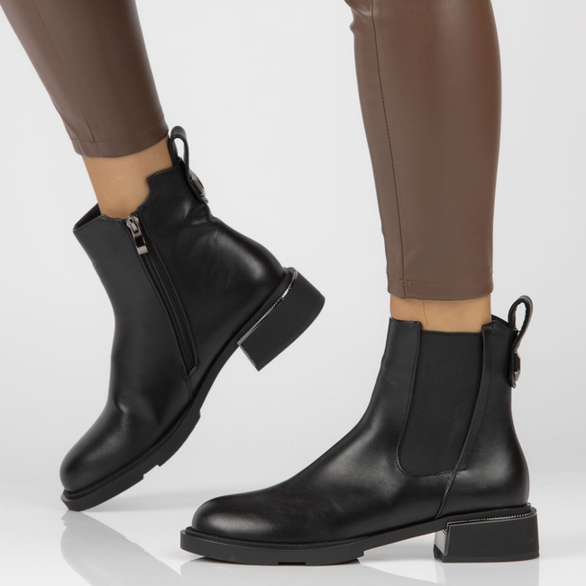 Botki Filippo DBT4062/22 BK czarne