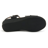 Sandały FILIPPO DS098/17 BK/SL black/silver