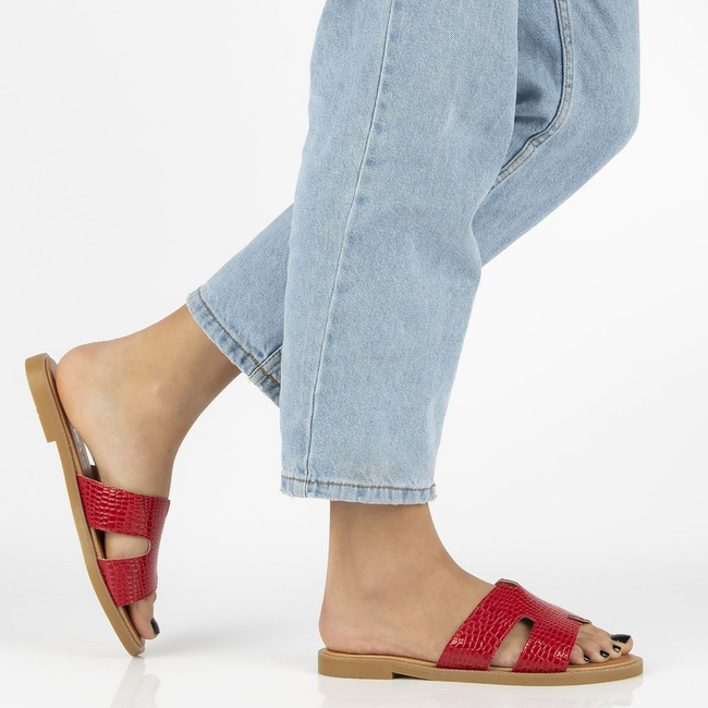 Slippers Filippo DK2100/21 RD Red