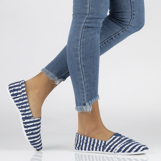 Sneakers slip on McKey DTN819/19 NV navy blue