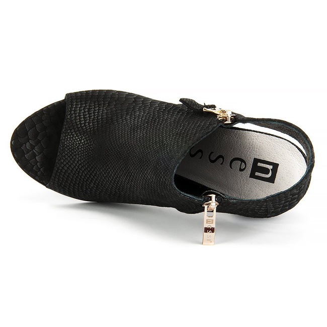 Sandały Nessi 65205 Czarny AN