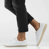 Leather shoes Filippo DP6140/25 WH white