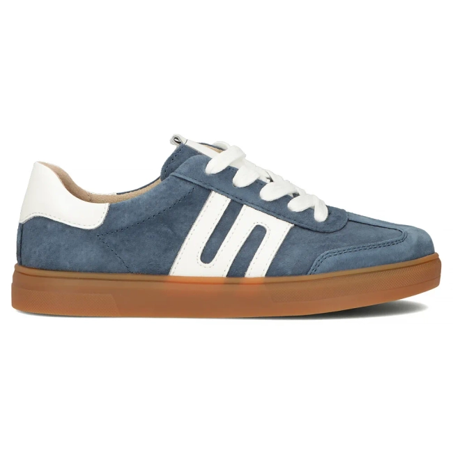 Leather sneakers Filippo DP6742/25 BL blue
