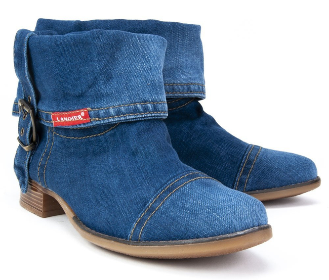 Botki Lanqier 40C0201 jeans