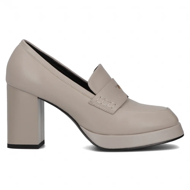 Leather shoes Filippo DP6172/24 BE beige