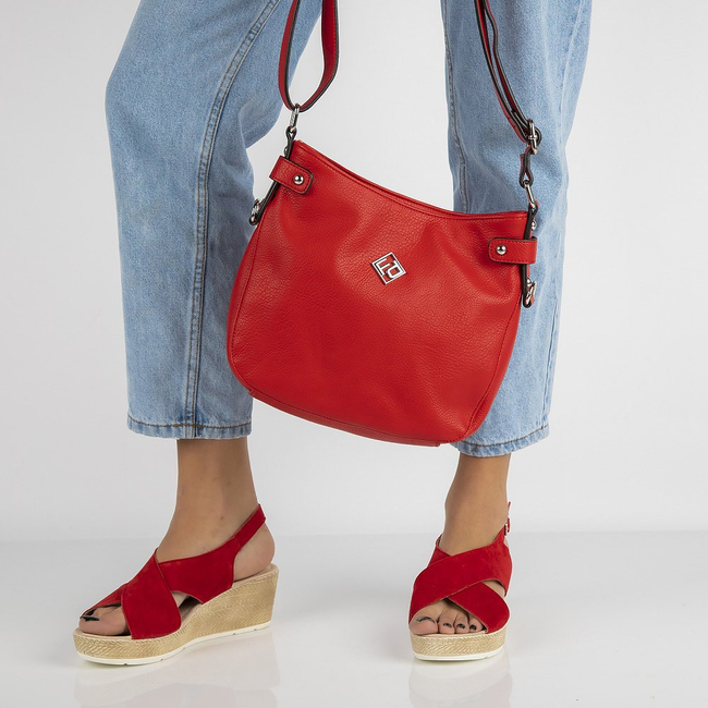 Handbag Filippo Messenger Bag TD0156/21 RD red