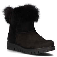 Skórzane botki Filippo 60347 czarne