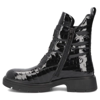 Leather ankle boots Filippo DBT8015/26 BK CR black